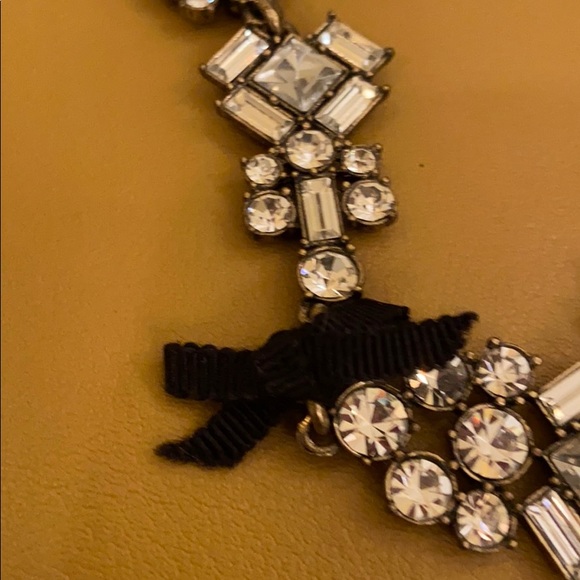 J Crew rhinestone deco necklace - Picture 3 of 4